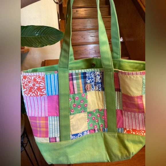 Vintage 🌸 Lilly Pulitzer Patches bag - Picture 7 of 9